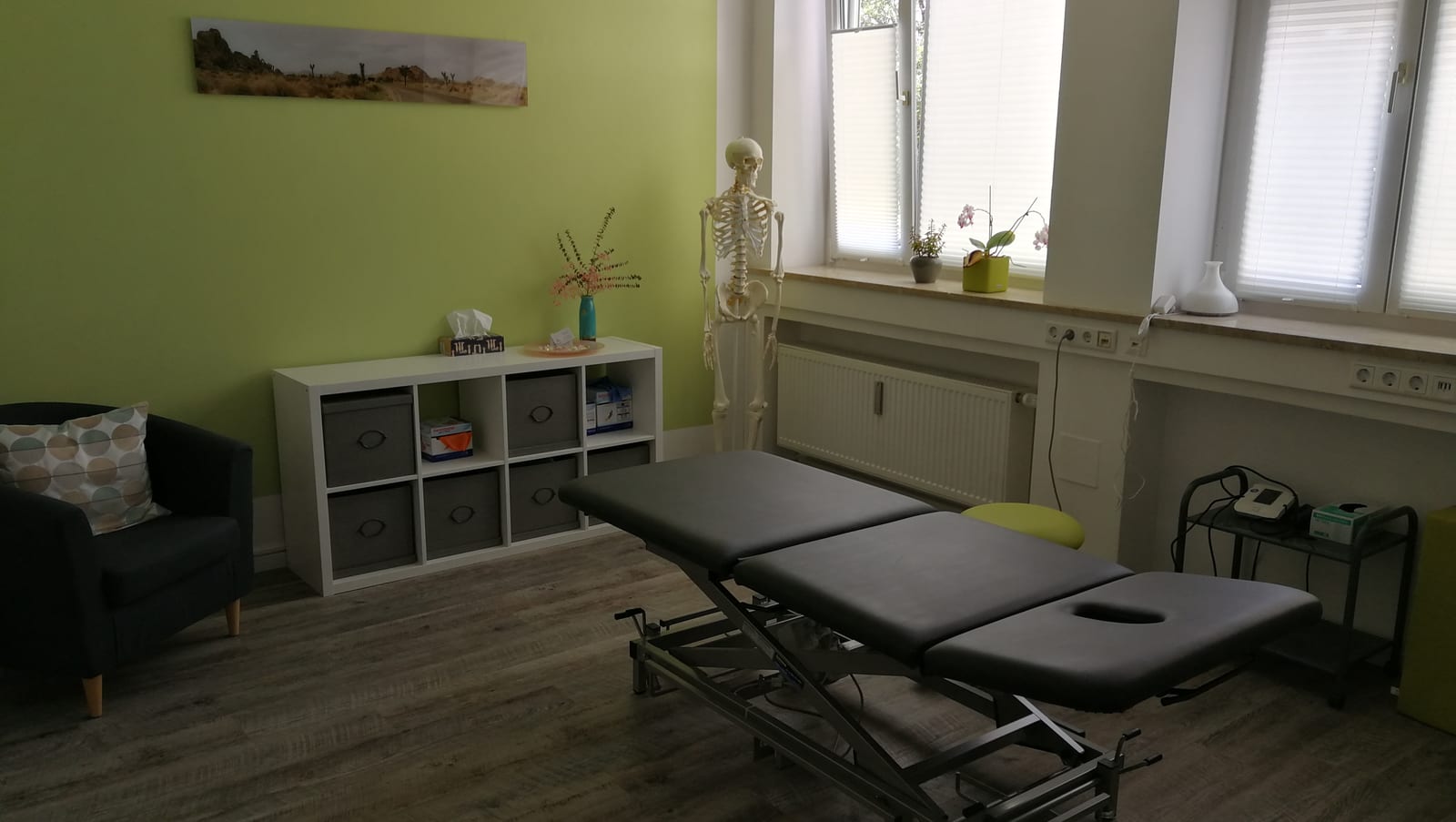 Eindruck aus der Praxis: Behandlungsraum