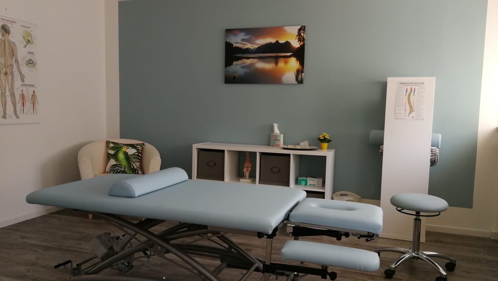 Eindruck aus der Praxis: Therapieraum